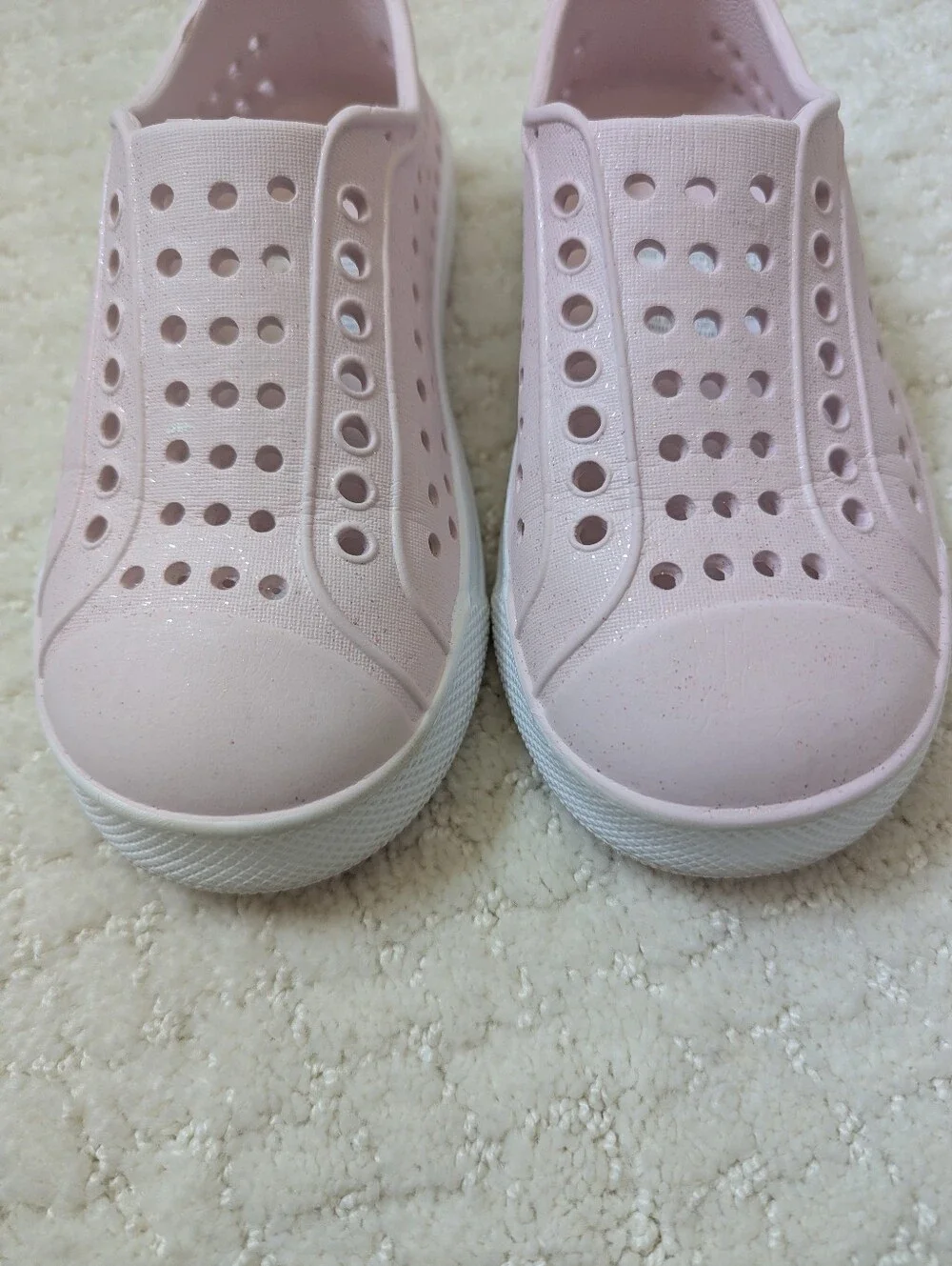 Lily & Dan (Aldi Brand)  Light Pink Slip-On Water Shoes for Kids Size 11/12